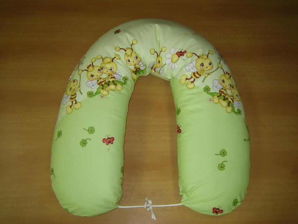 Kojící polštář 190 cm bavlna 001 