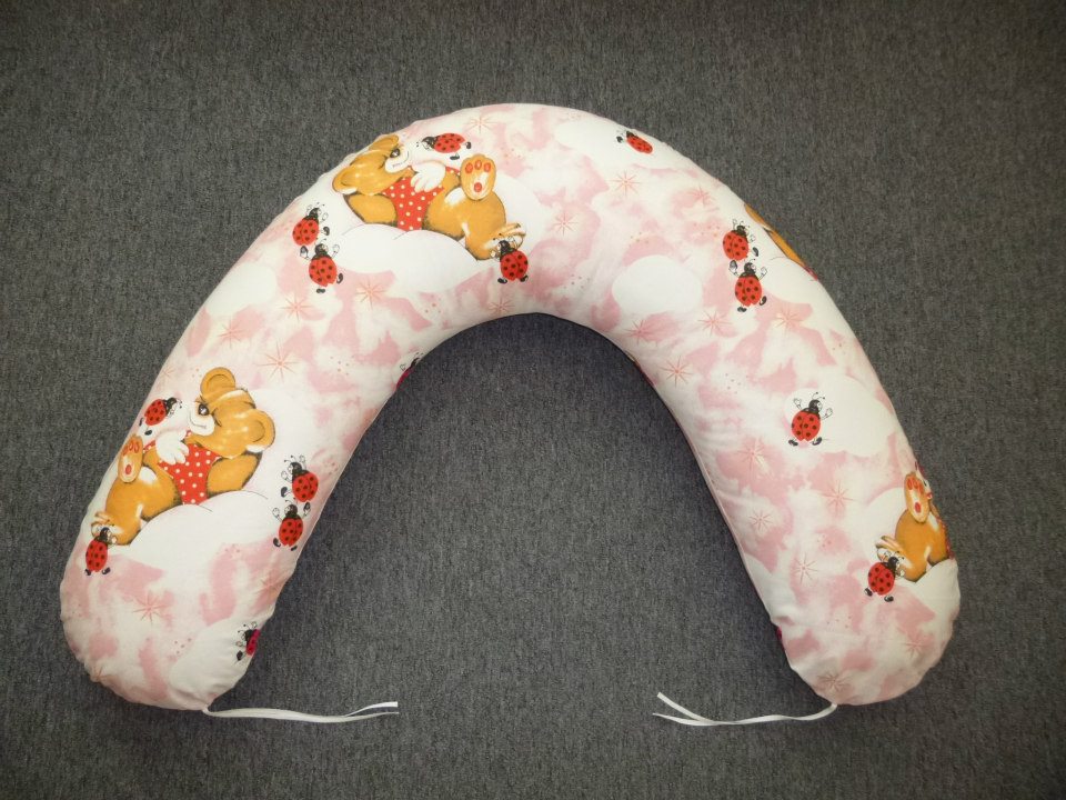 Kojící polštář 190 cm bavlna 001 