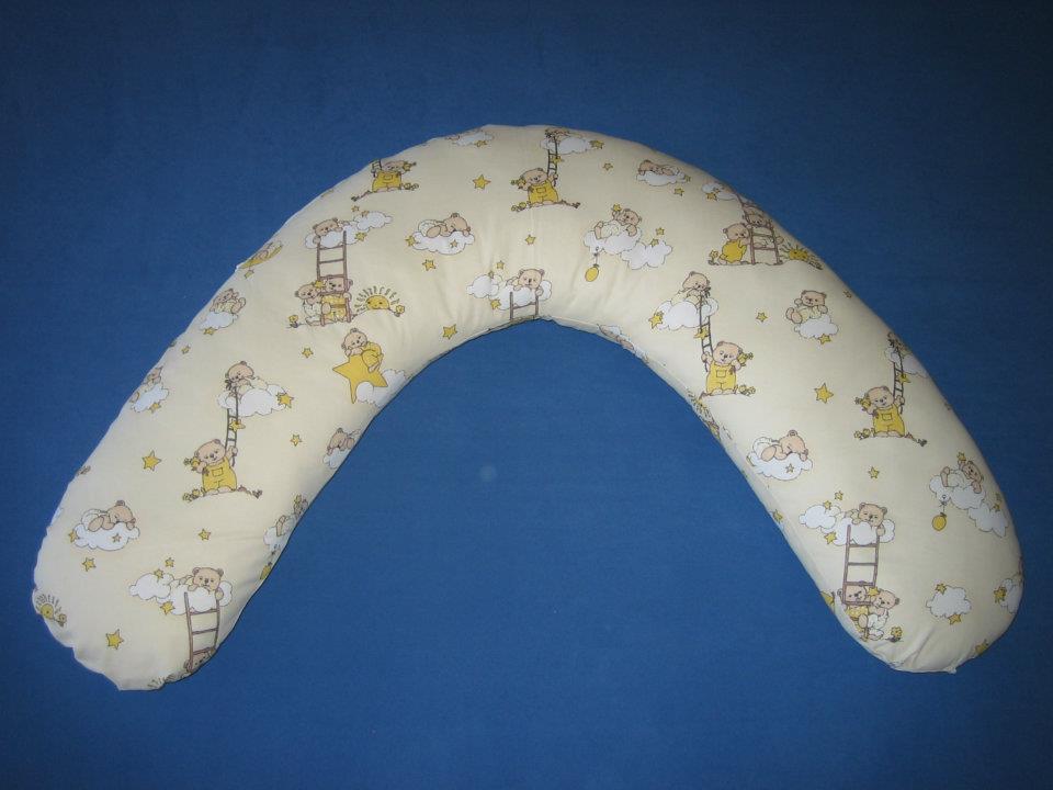 Kojící polštář 190 cm bavlna 001 