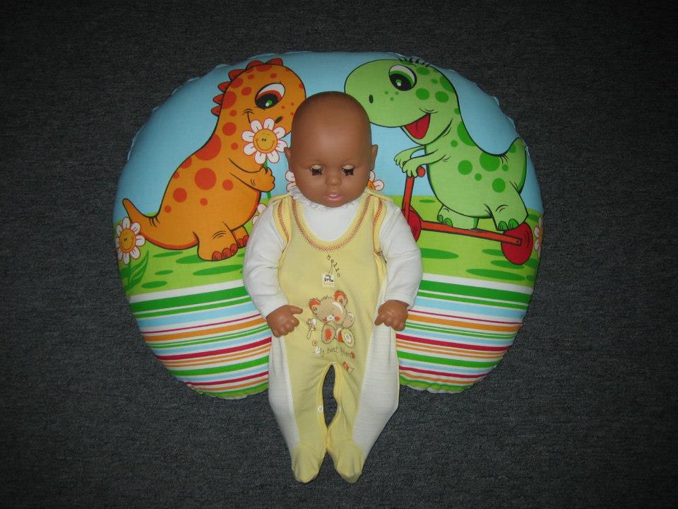 Kojící polštář 150 cm bavlna 015