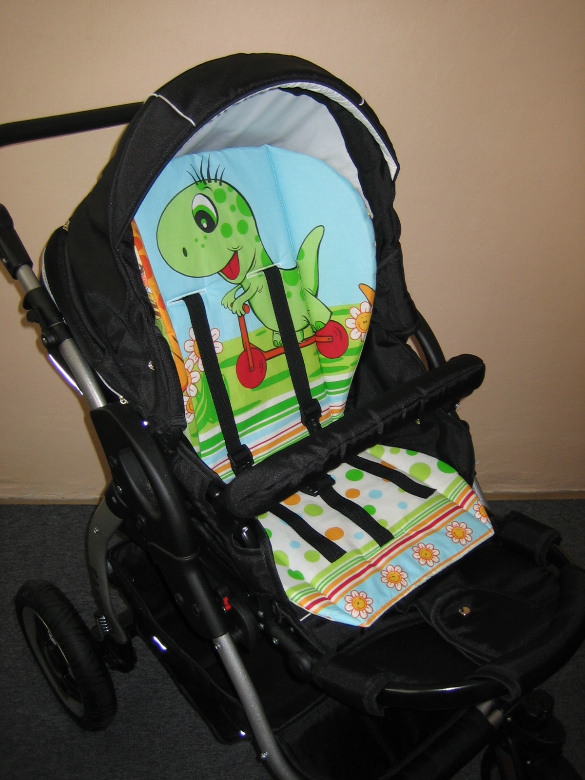 Podložka do kočárku univerzální oboustranná 036