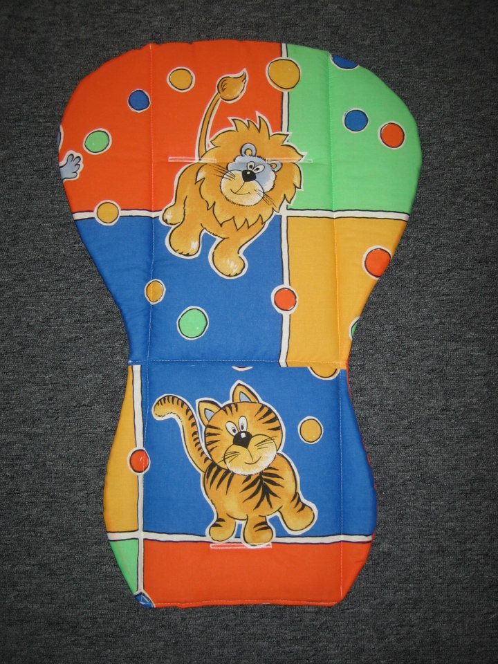 Podložka do kočárku univerzální oboustranná 036