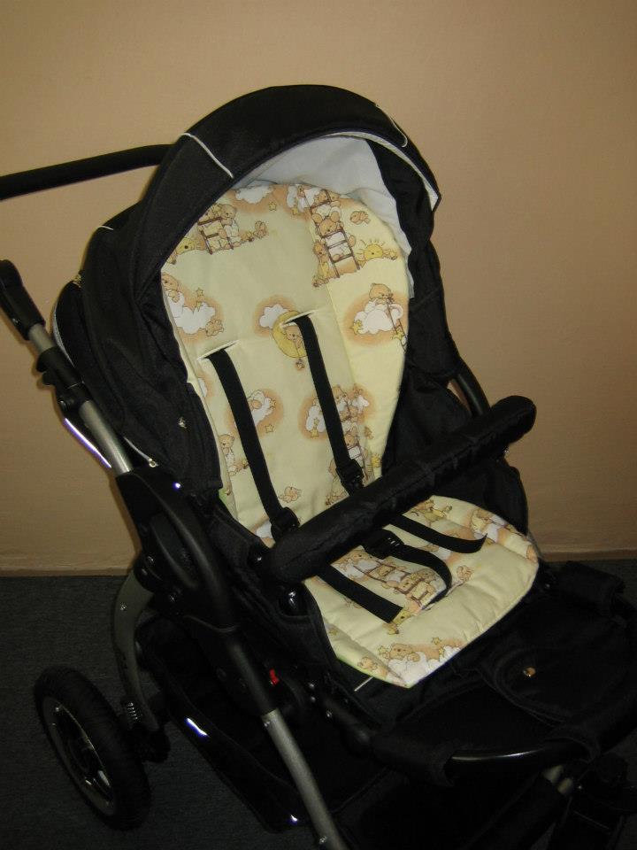 Podložka do kočárku univerzální oboustranná 083