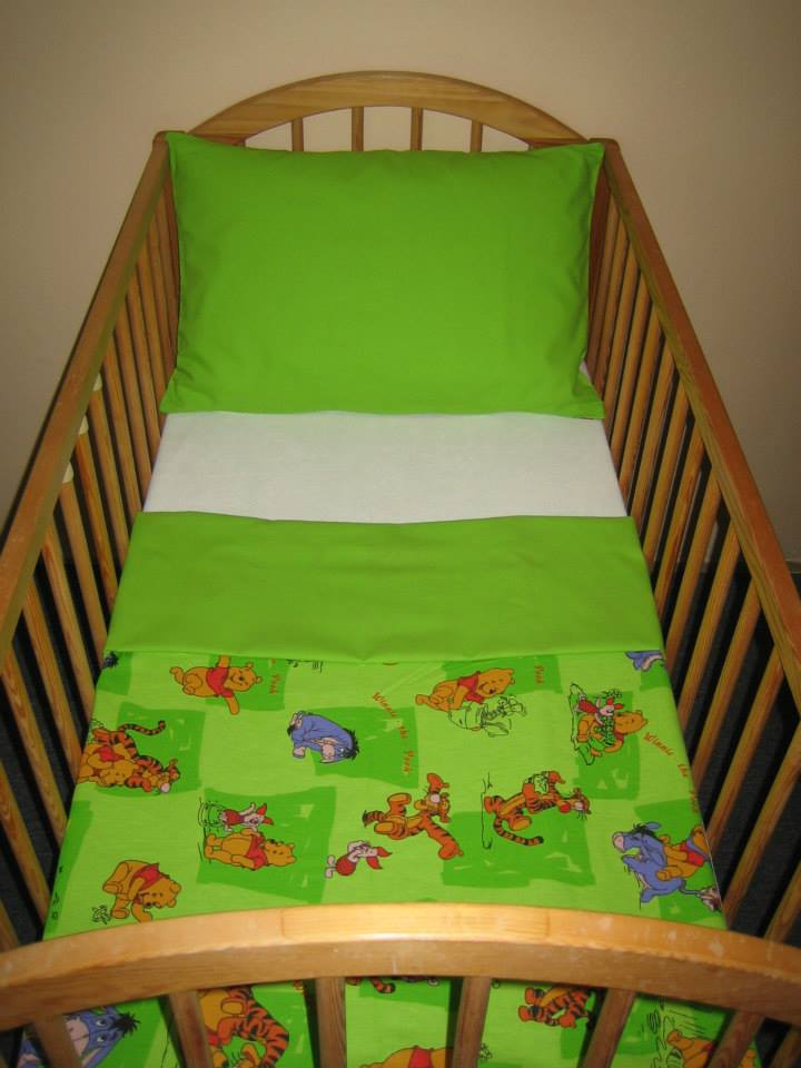 Povlečení do postýlky 2 látky 100x135,40x60 č.2
