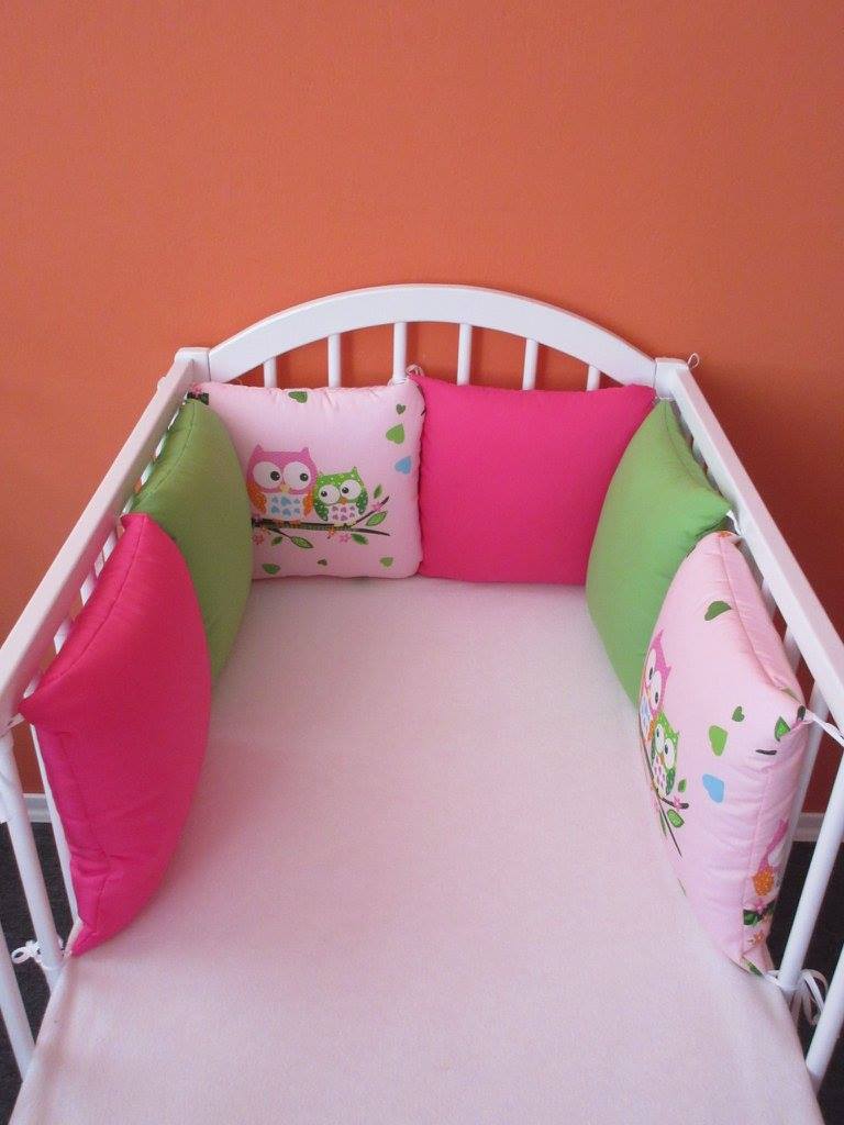 Polštářkový mantinel 1 ks polštářek  35x35 cm