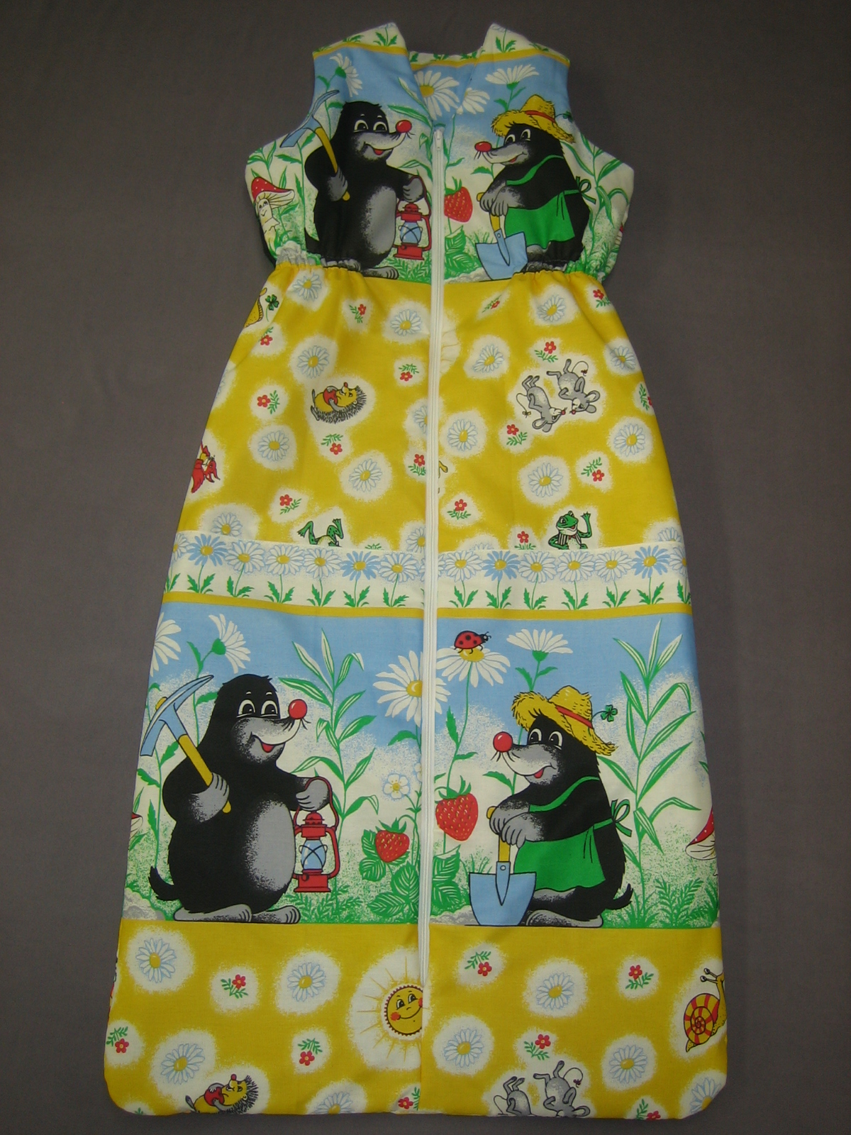 Dětský spací pytel jarní - podzimní délka 90 cm