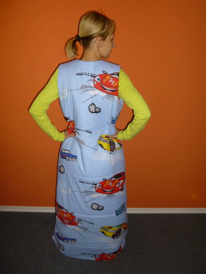 Dětský spací pytel jarní - podzimní délka 150 cm