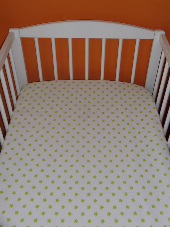 Napínací prostěradlo do postýlky 60x120 cm bavlna MIX látek