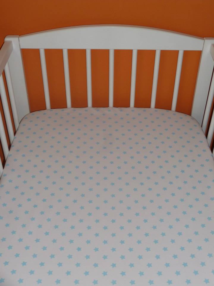 Napínací prostěradlo do postýlky 80x160 cm bavlna MIX látek