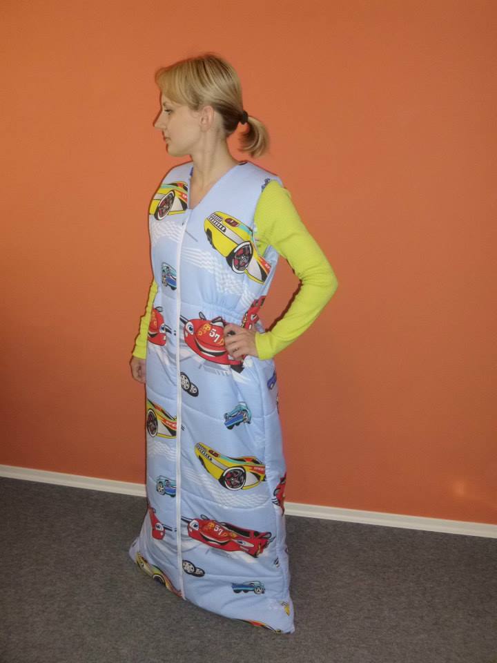 Dětský spací pytel jarní - podzimní délka 160 cm