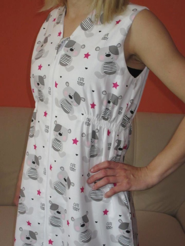 Bavlněný dětský spací pytel letní délka 160 cm 