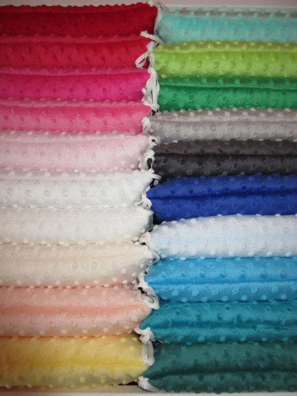 Polštářkový mantinel MINKY 30x30 cm 6 ks