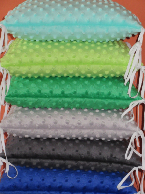 Polštářkový mantinel MINKY 35x35 cm 6 ks