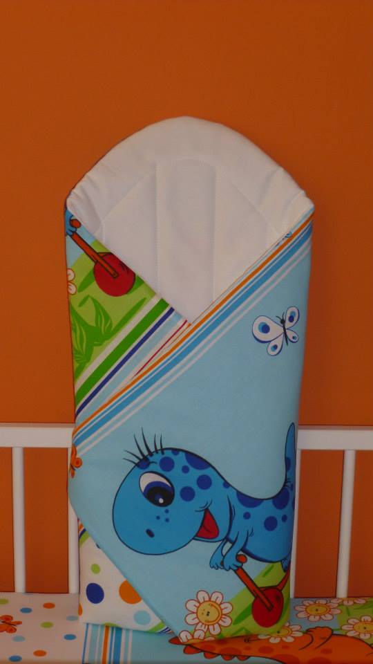 Zavinovačka klasická bavlna plátno potisk 85x85 cm