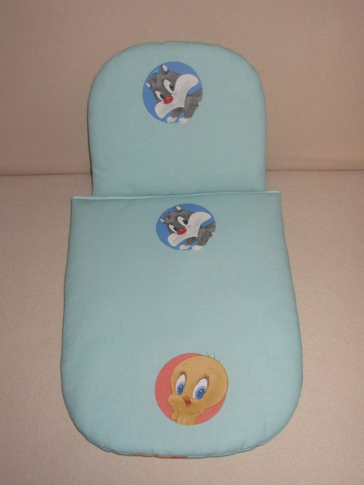 Peřinky do kočárku pro panenky Disney modrá