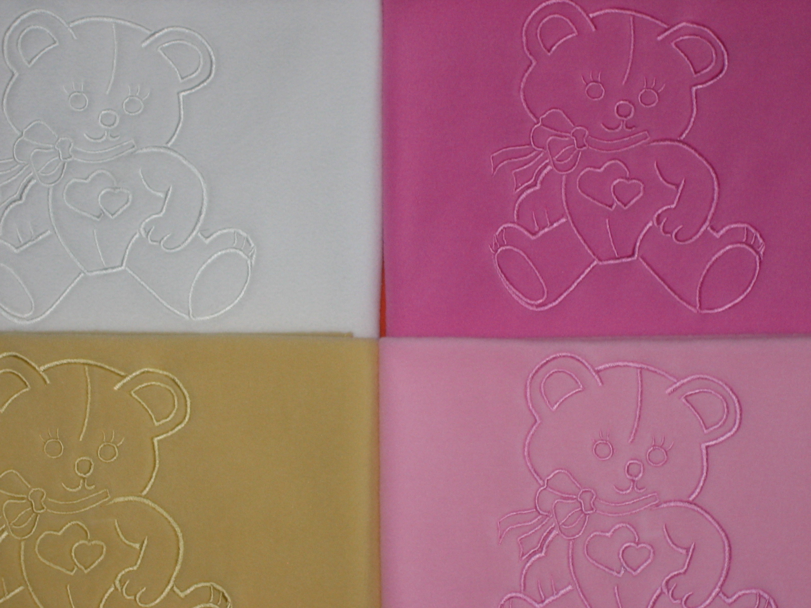 Deka fleece dvouvrstvá 70x100 výšivka obrázek na jedné straně 