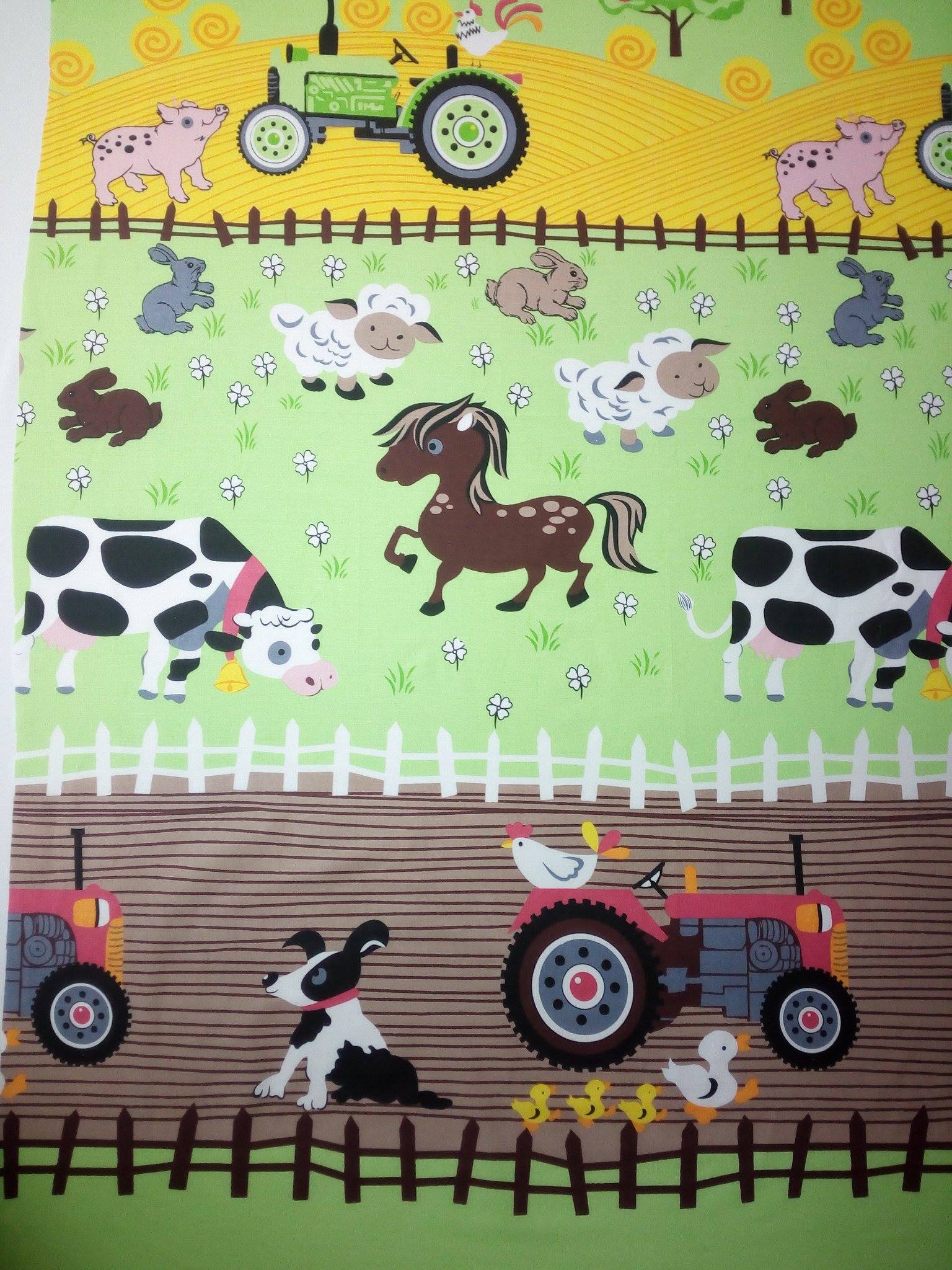 Povlečení do postýlky Farma 100x135,40x60
