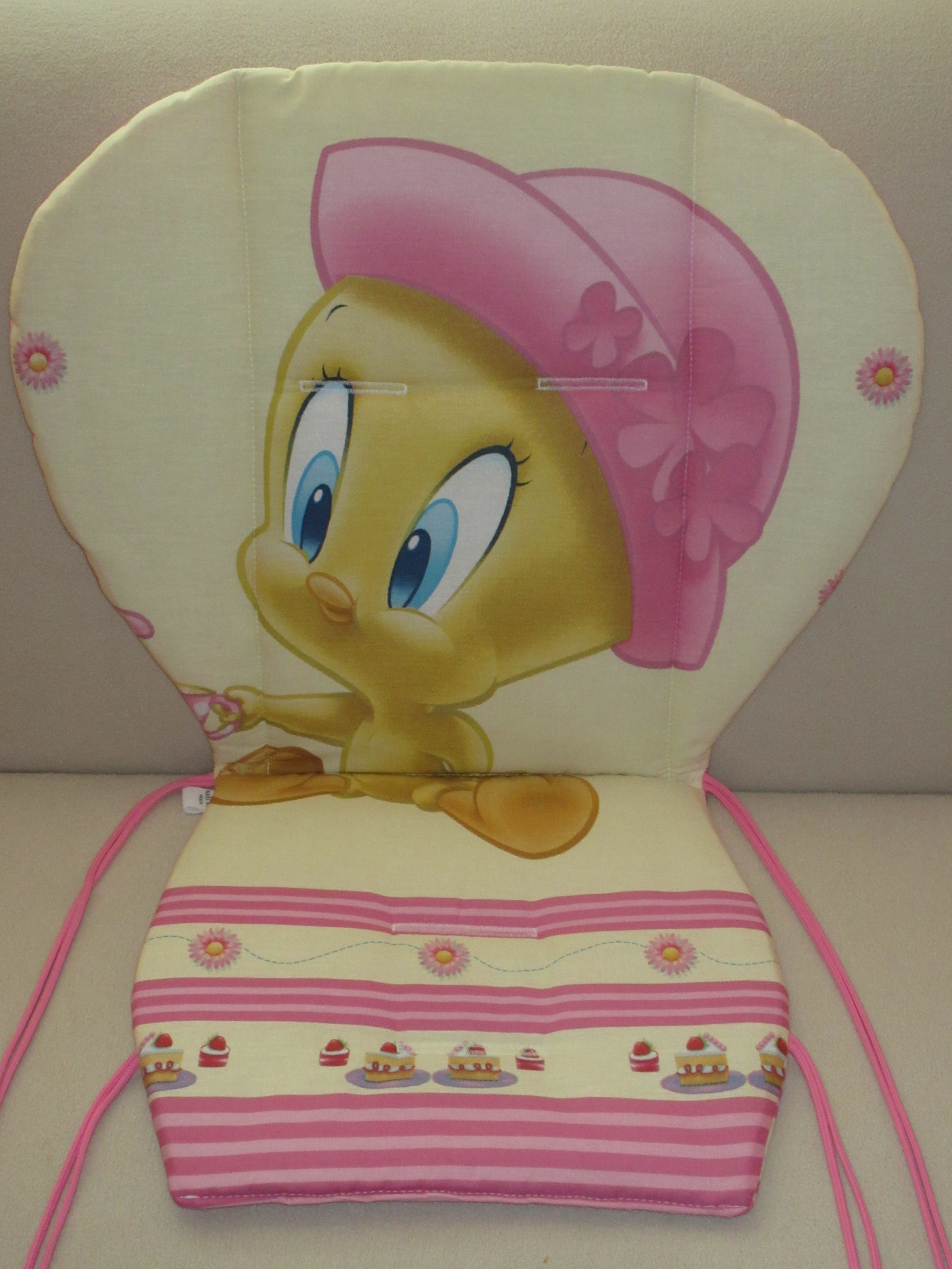 Podložka do kočárku univerzální TWEETY