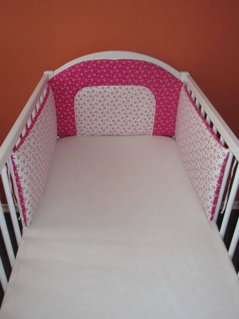 Mantinel do postýlky oblouk s aplikací 1 díl 60x40 cm