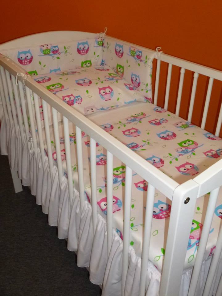 Potah s volánem pod matraci 70x140 cm MIX látek