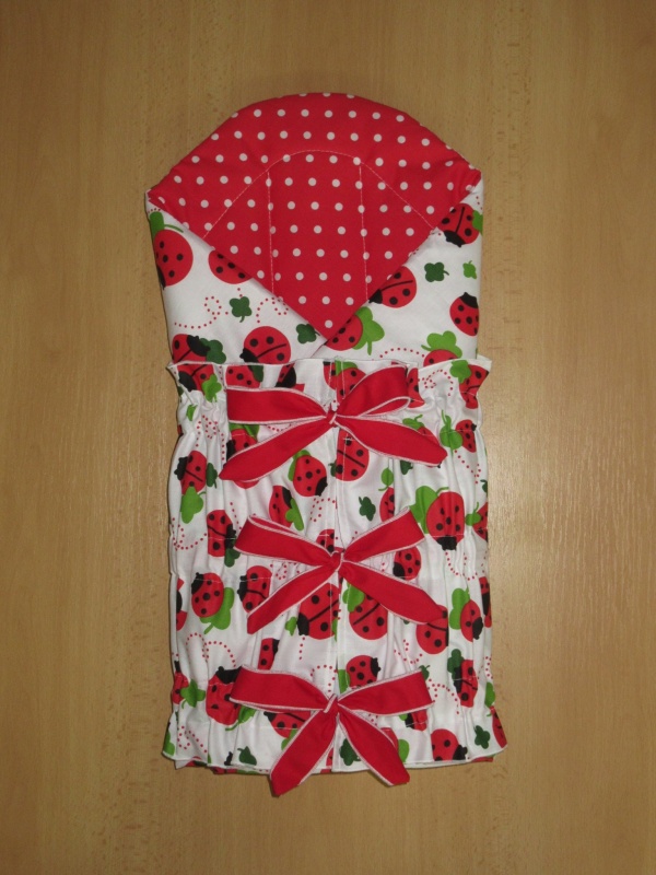 Zavinovačka klasická stahovací bavlna plátno potisk 80x80 cm