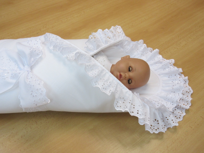 Retro rychlozavinovačka bavlna s krajkou 75x75 cm