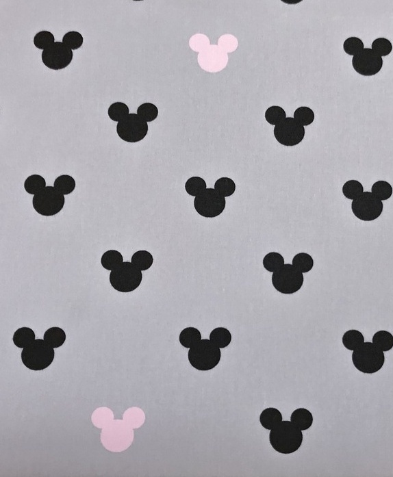 Povlečení do postýlky Mickey růžová 100x135, 40x60