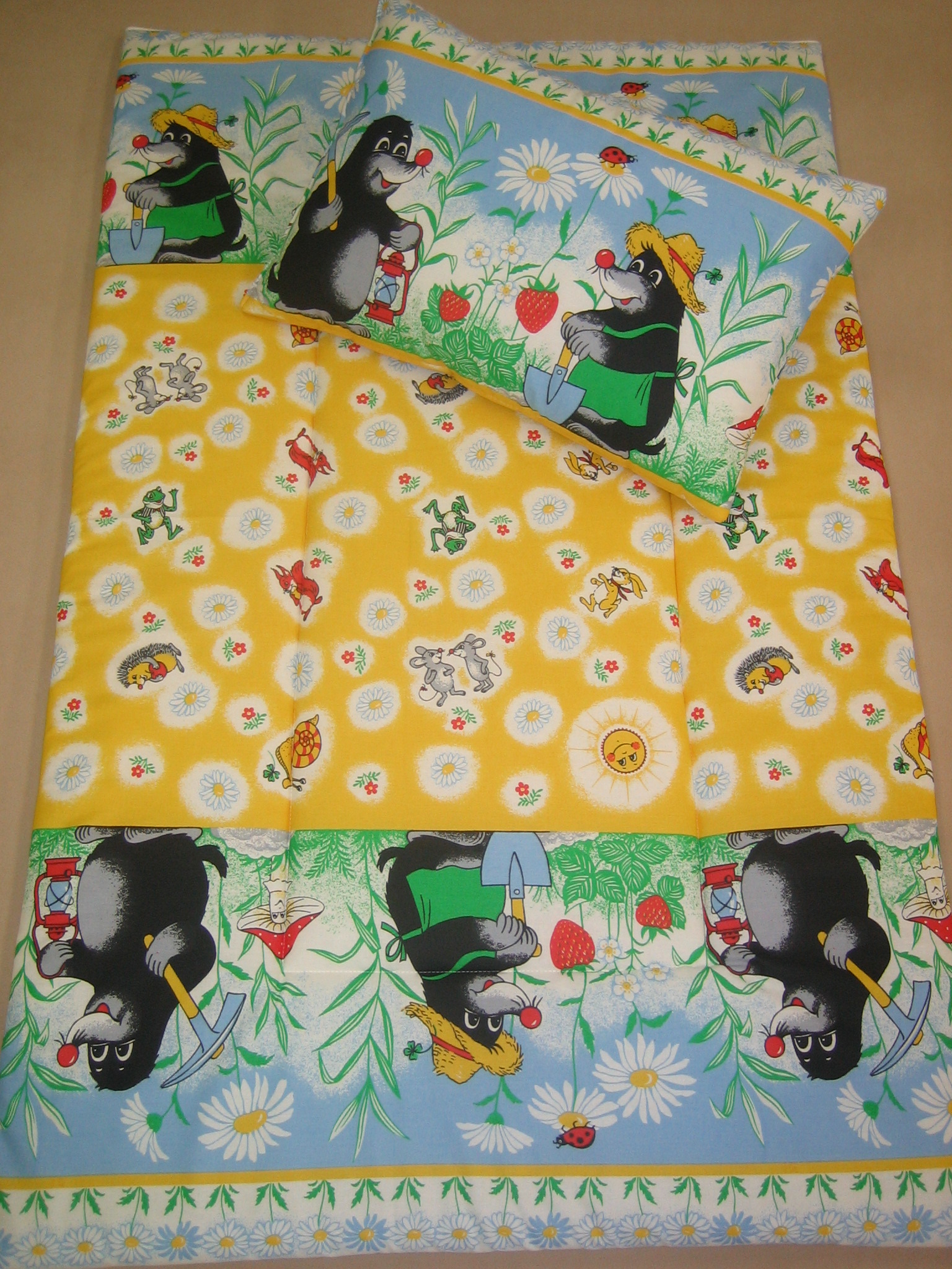 Dětská hrací deka bavlna 90x 140 cm