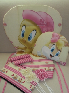 Souprava podložka do sporťáku TWEETY